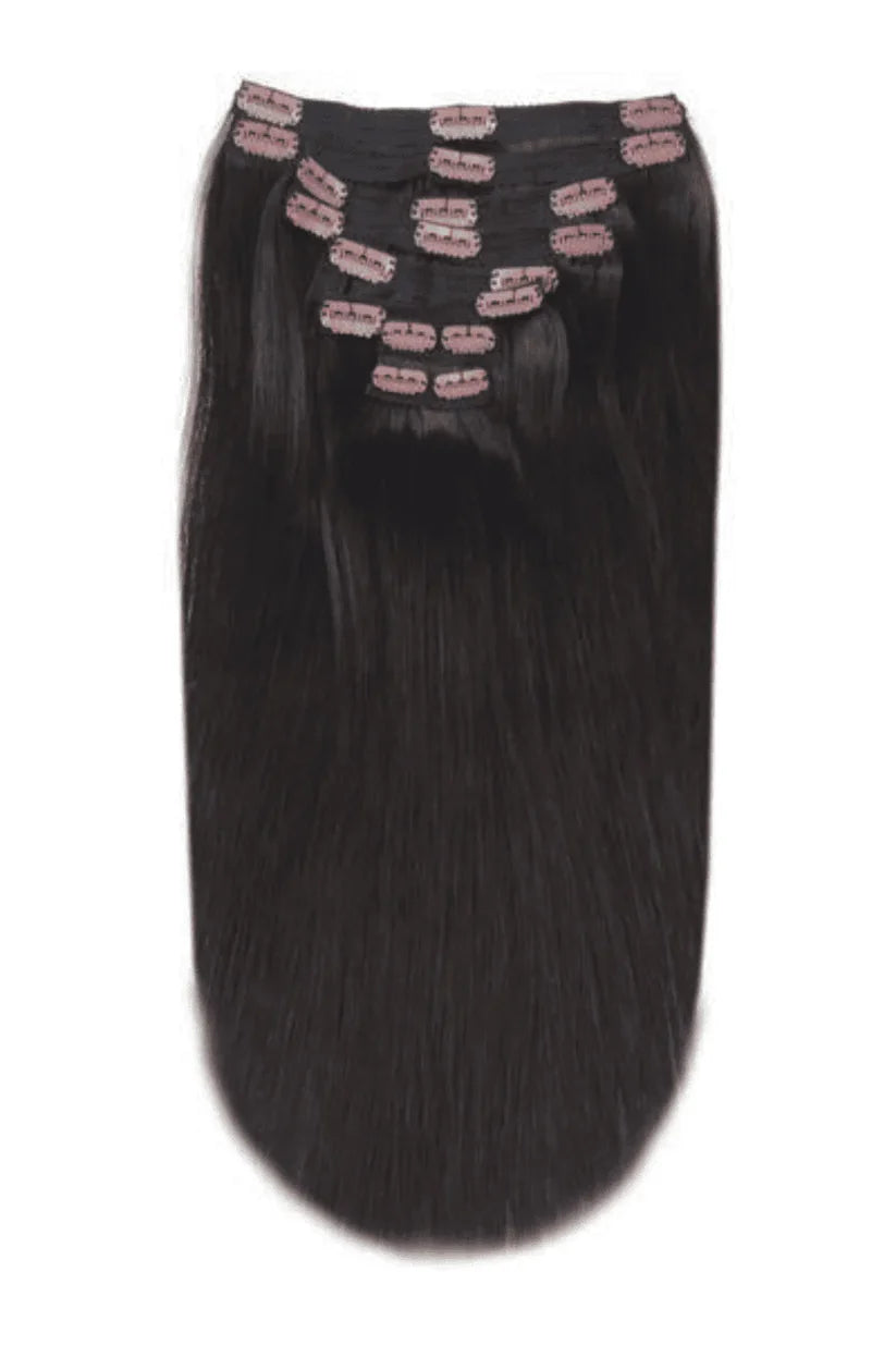 Clip-on Remy naravni lasni podaljški (120g - 130g)