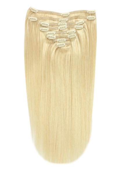 Clip-on Remy naravni lasni podaljški (120g - 130g)