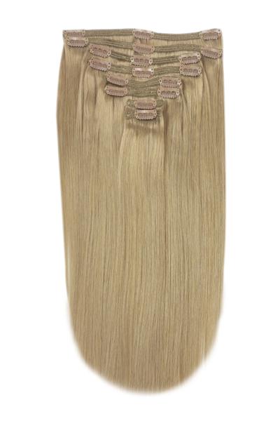 Clip-on Remy naravni lasni podaljški (120g - 130g)