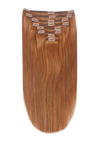 Clip-on Remy naravni lasni podaljški (120g - 130g)