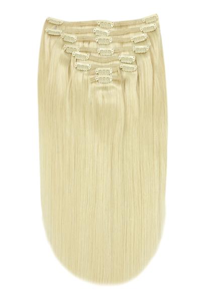 Clip-on Remy naravni lasni podaljški (120g - 130g)