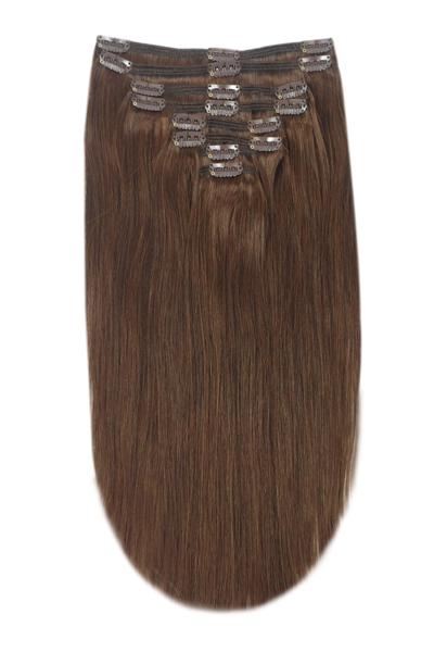 Clip-on Remy naravni lasni podaljški (120g - 130g)