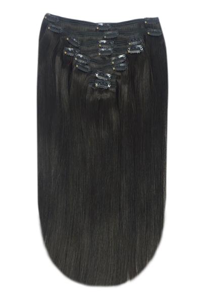 Clip-on Remy naravni lasni podaljški (120g - 130g)
